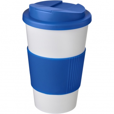 Logotrade liikelahja tuotekuva: Americano® 350 ml muki, läikyttämätön kansi, grippi